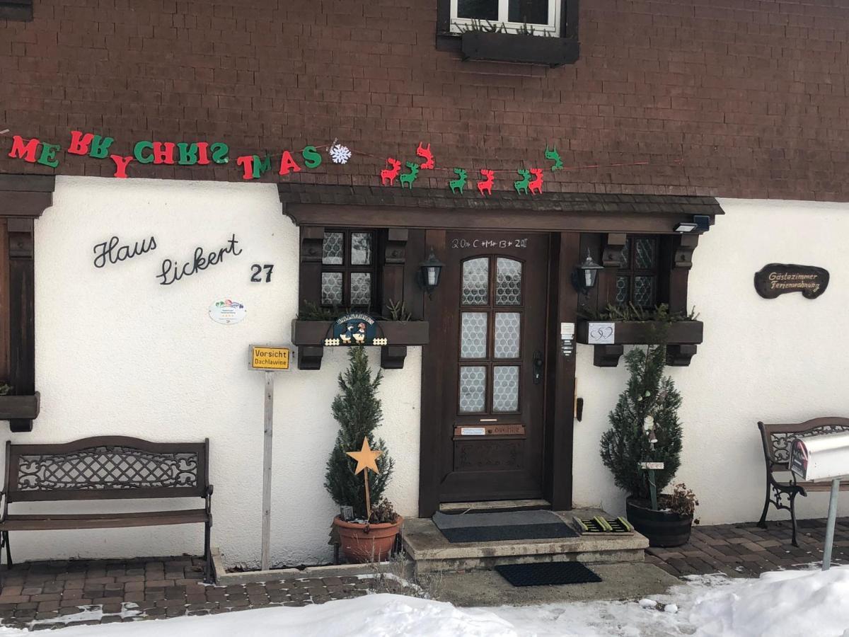 Gaestehaus Lickert Familie Dreher Hinterzarten Eksteriør bilde